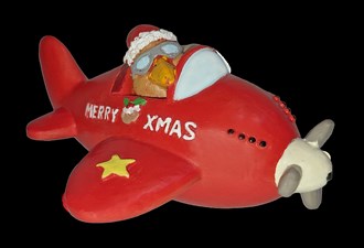 Kiwi Santa Plane